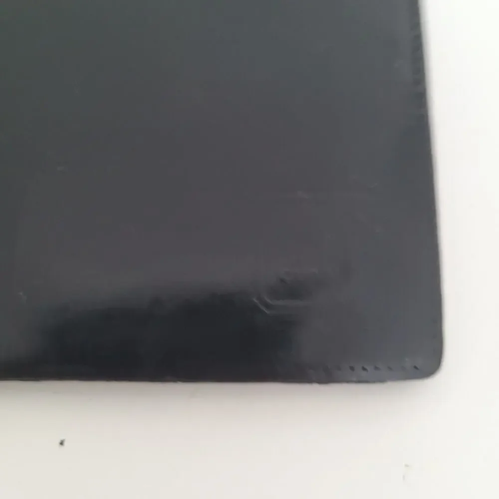 Dunhill Designer Card Slim Bill Holder Wallet Black Bifold Leather Long Retro